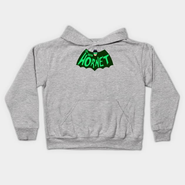 The Green Hornet Kids Hoodie by VideoNasties